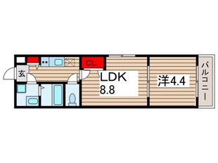 INSURANCE　BLDG　XⅧの物件間取画像